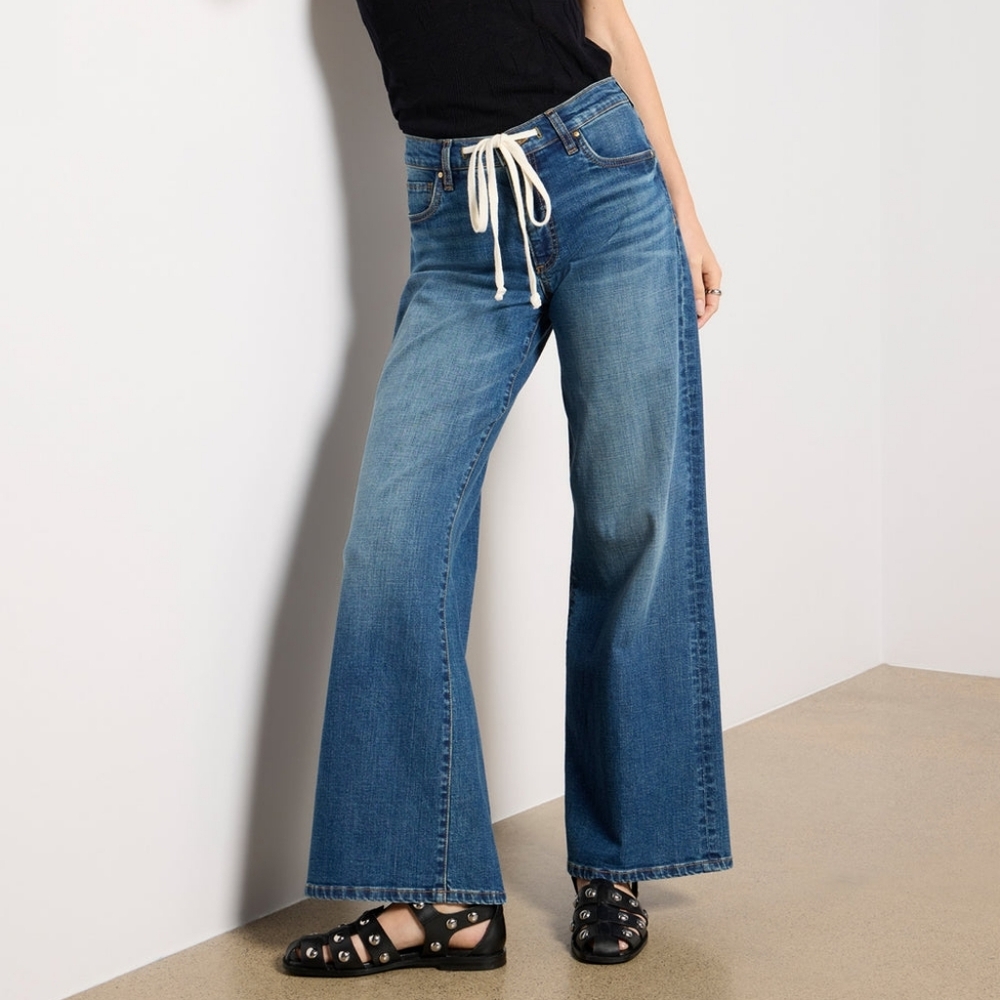 NWT Kut from the Kloth Holly Drawstring Jeans Affecting 4 Coastal Chic